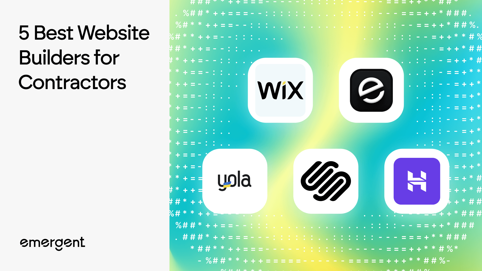 5 Best Website Builders for Contractors