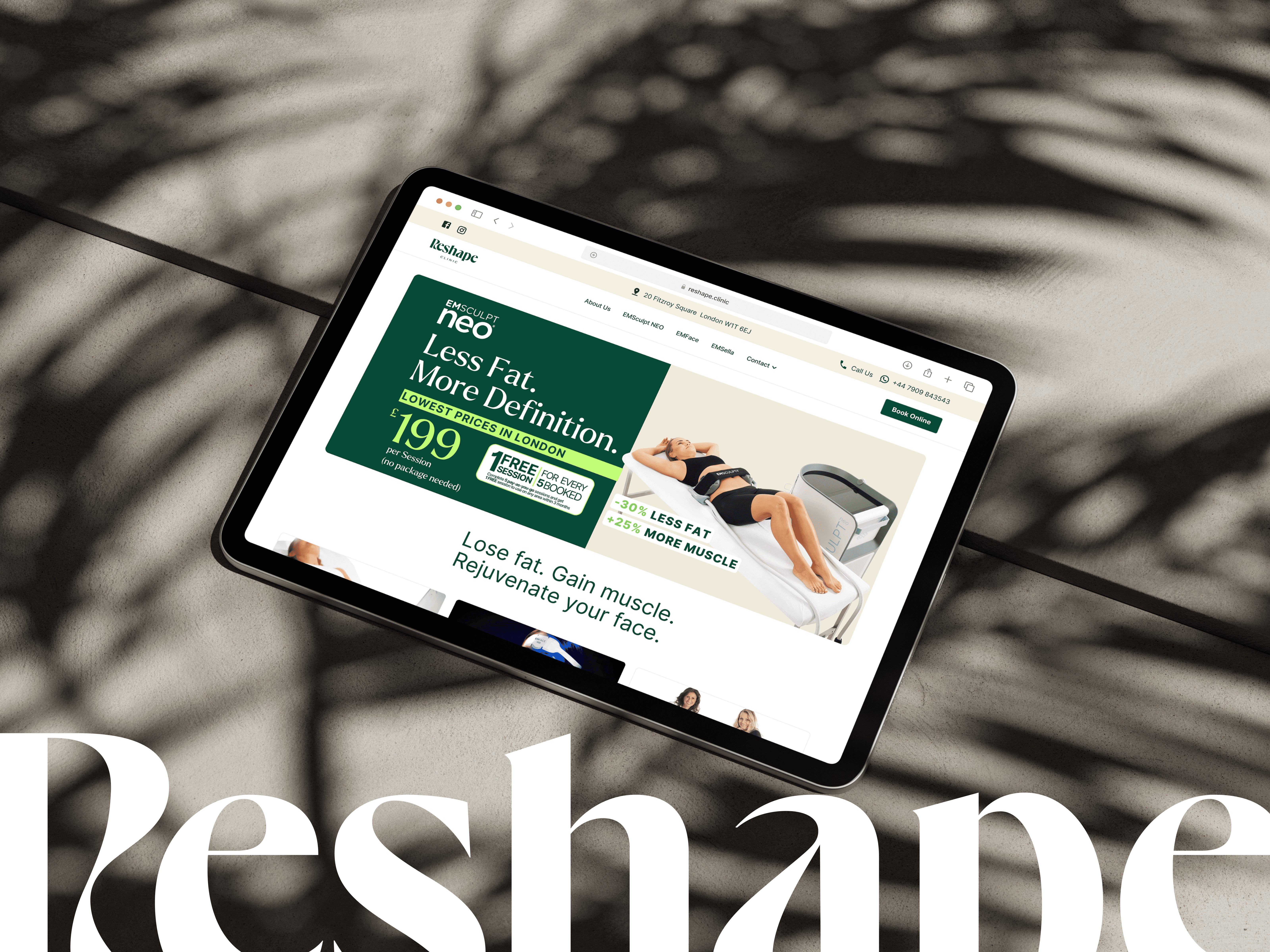 reshape design by james