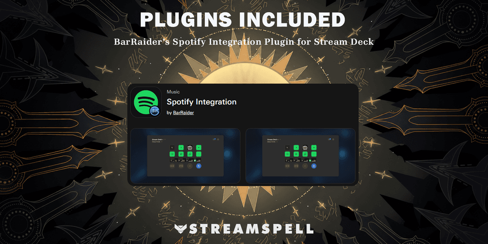 The Sun profile uses Spotify Integration by BarRaider — official product preview
