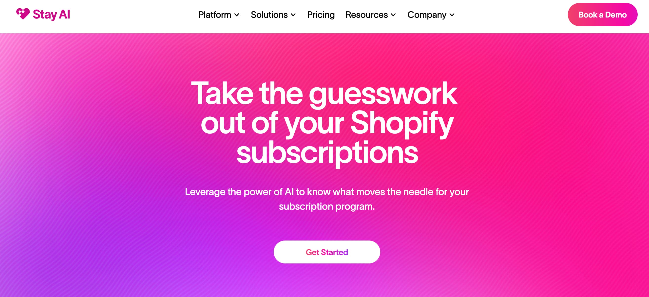 stay ai shopify subscription app