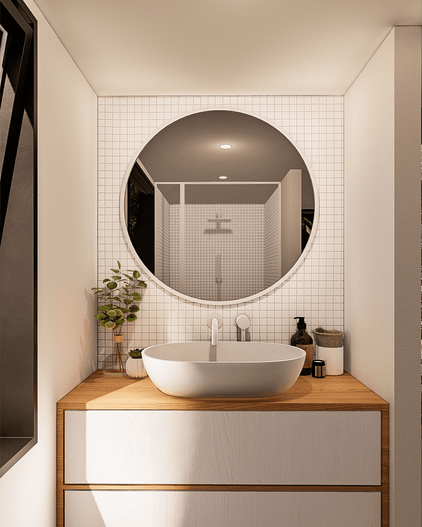 Nomad 6m/20ft tiny house bathroom