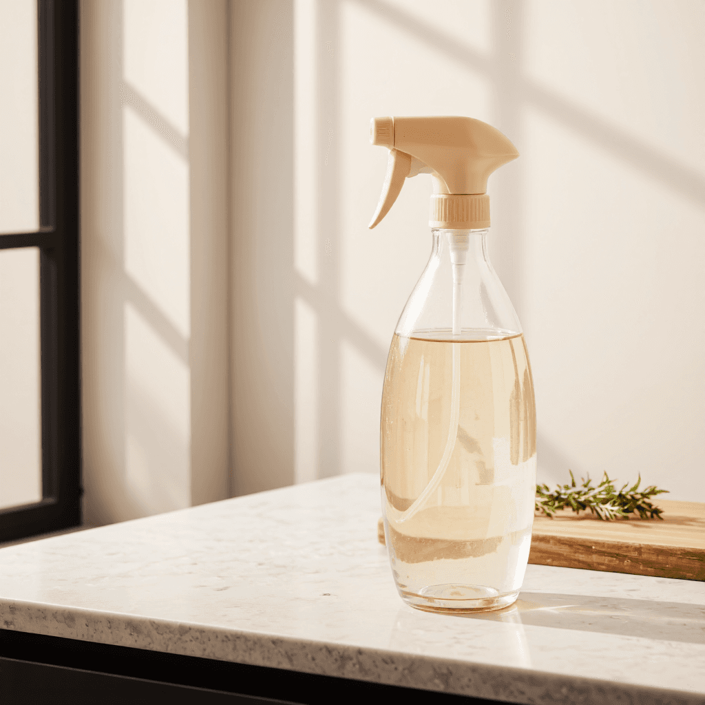 product photography of a bottle of spray dispenser