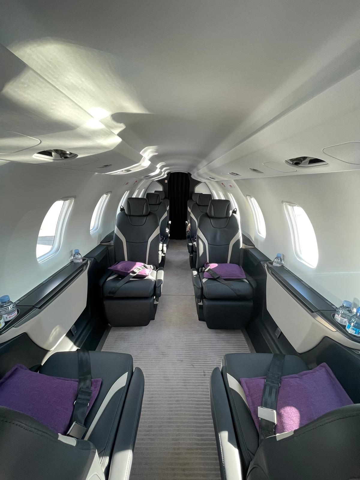 Pilatus PC-24 interior