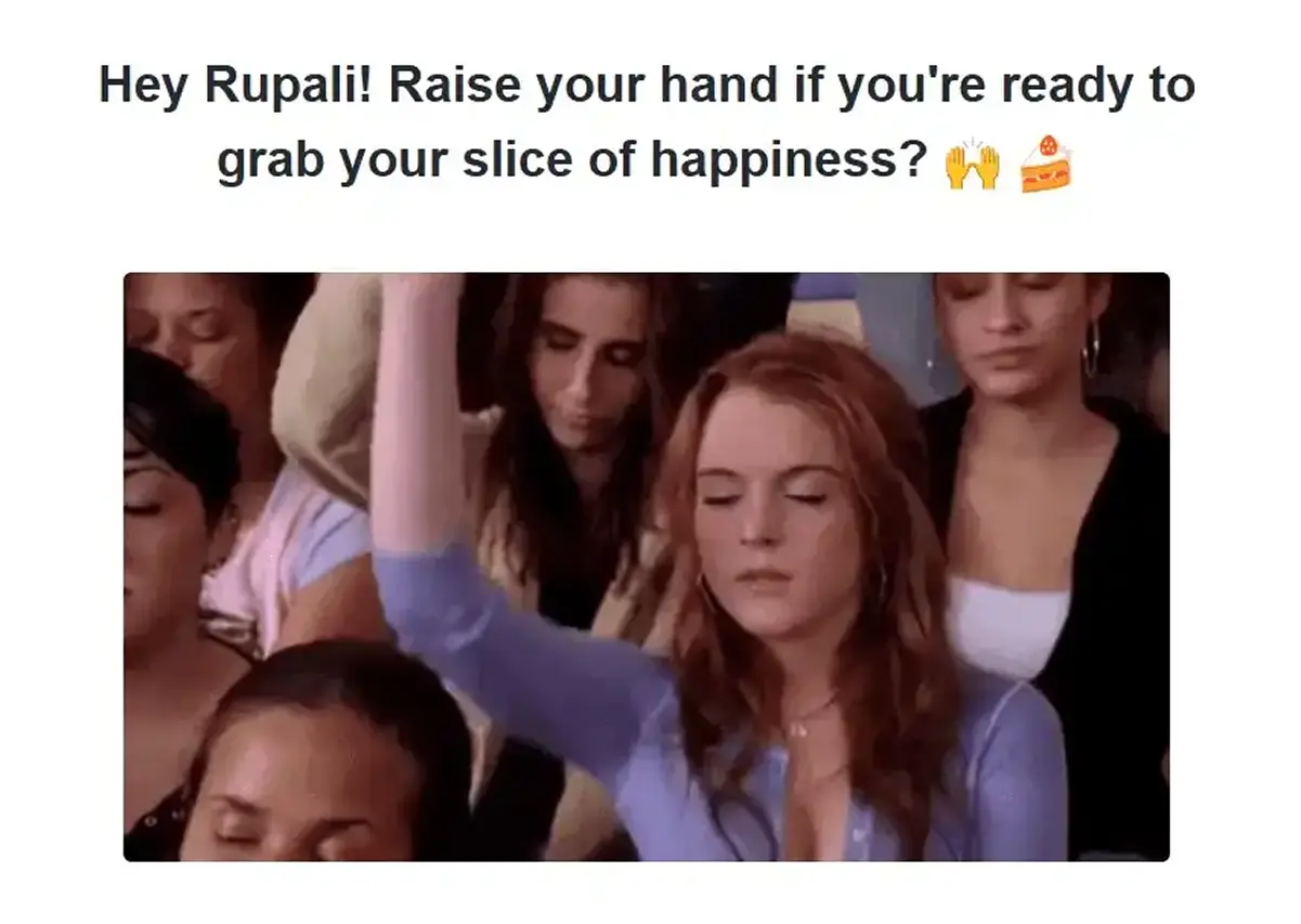 Email personalization