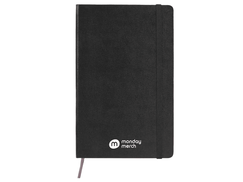 Moleskine notebook for remote work planning