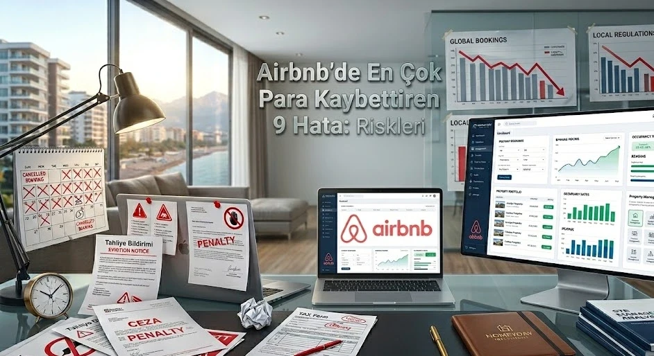 Airbnb’de En Çok Para Kaybettiren 9 Hata Airbnb Riskleri