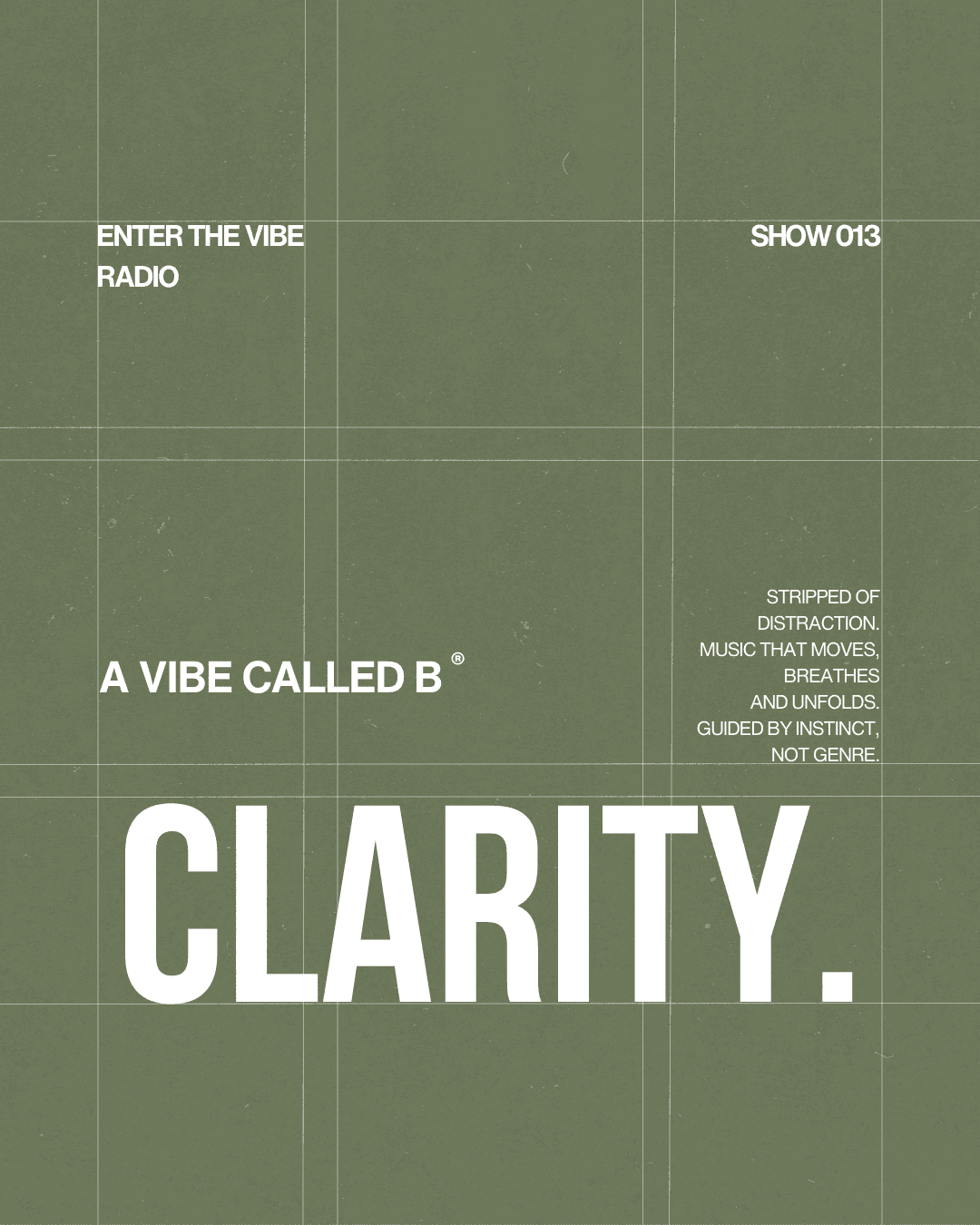 ENTER THE VIBE RADIO" CLARITY