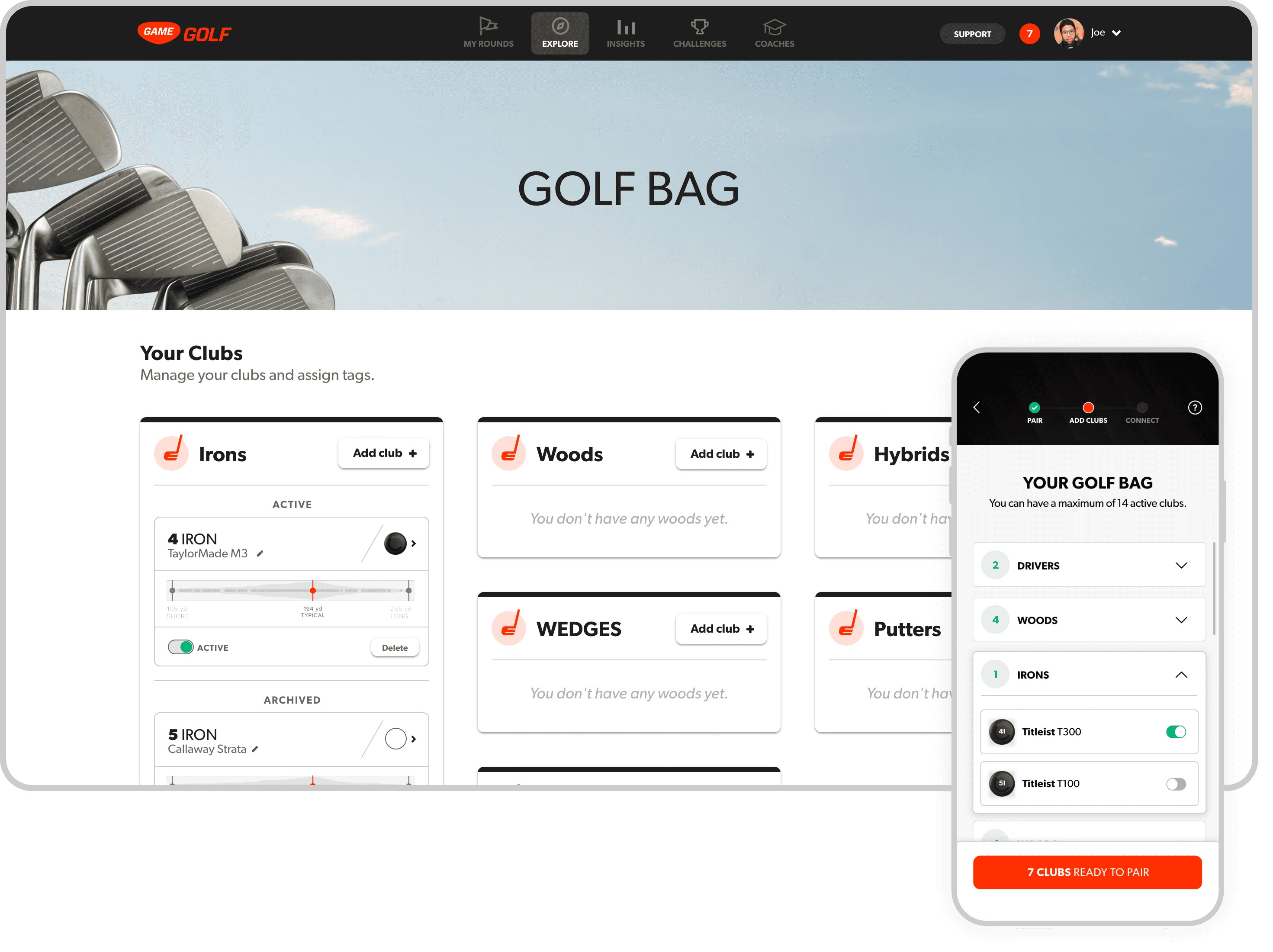 golf bag