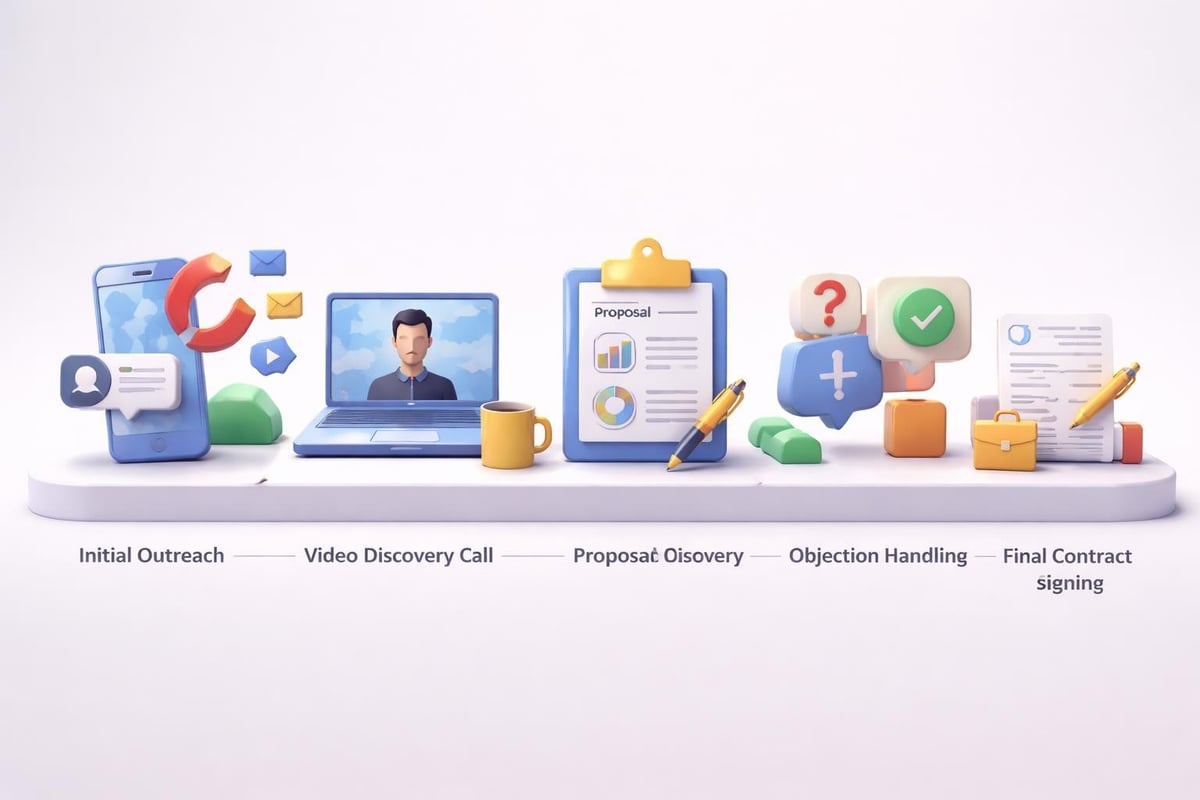 Remote sales workflow