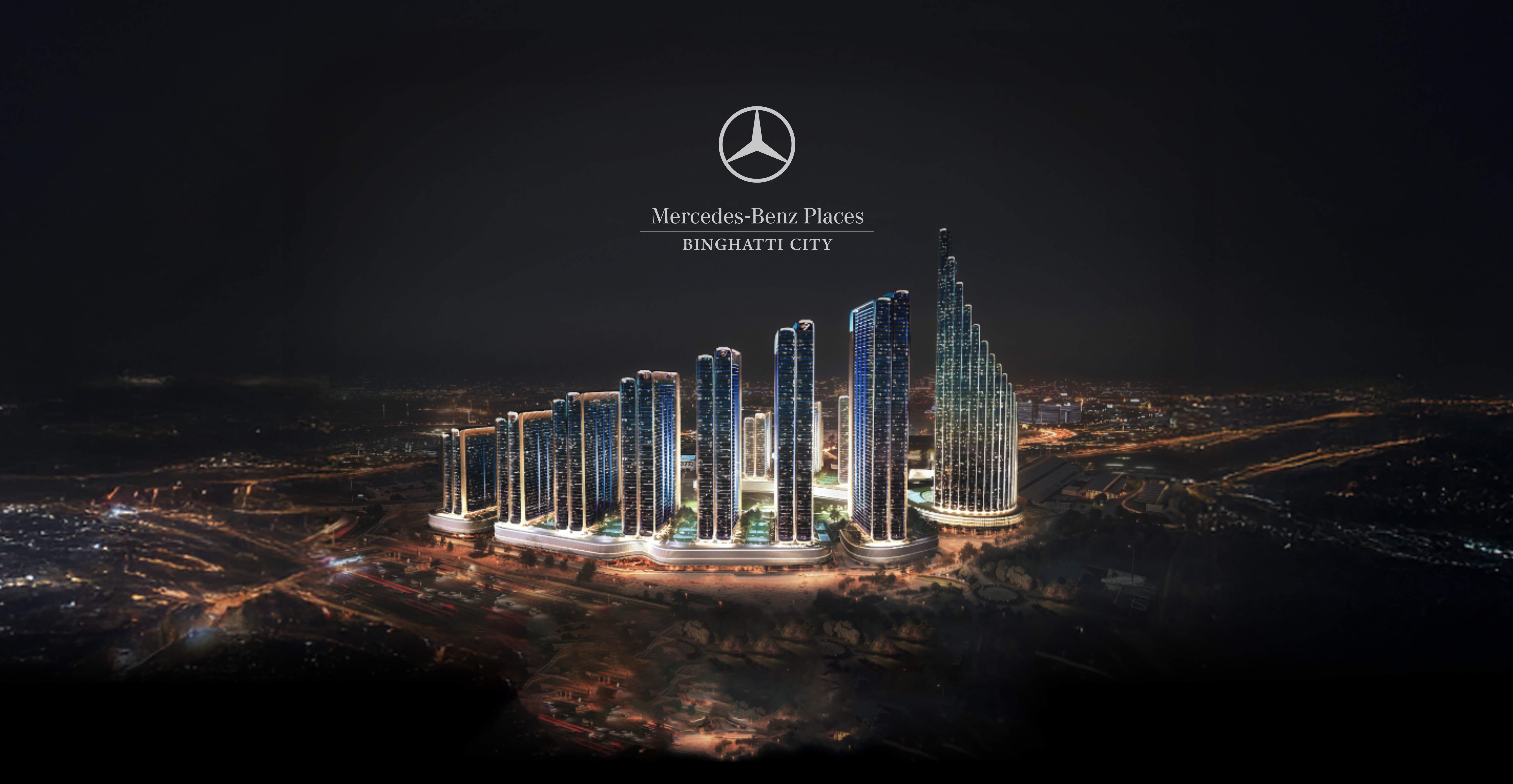 High-rise office building with sustainable design features