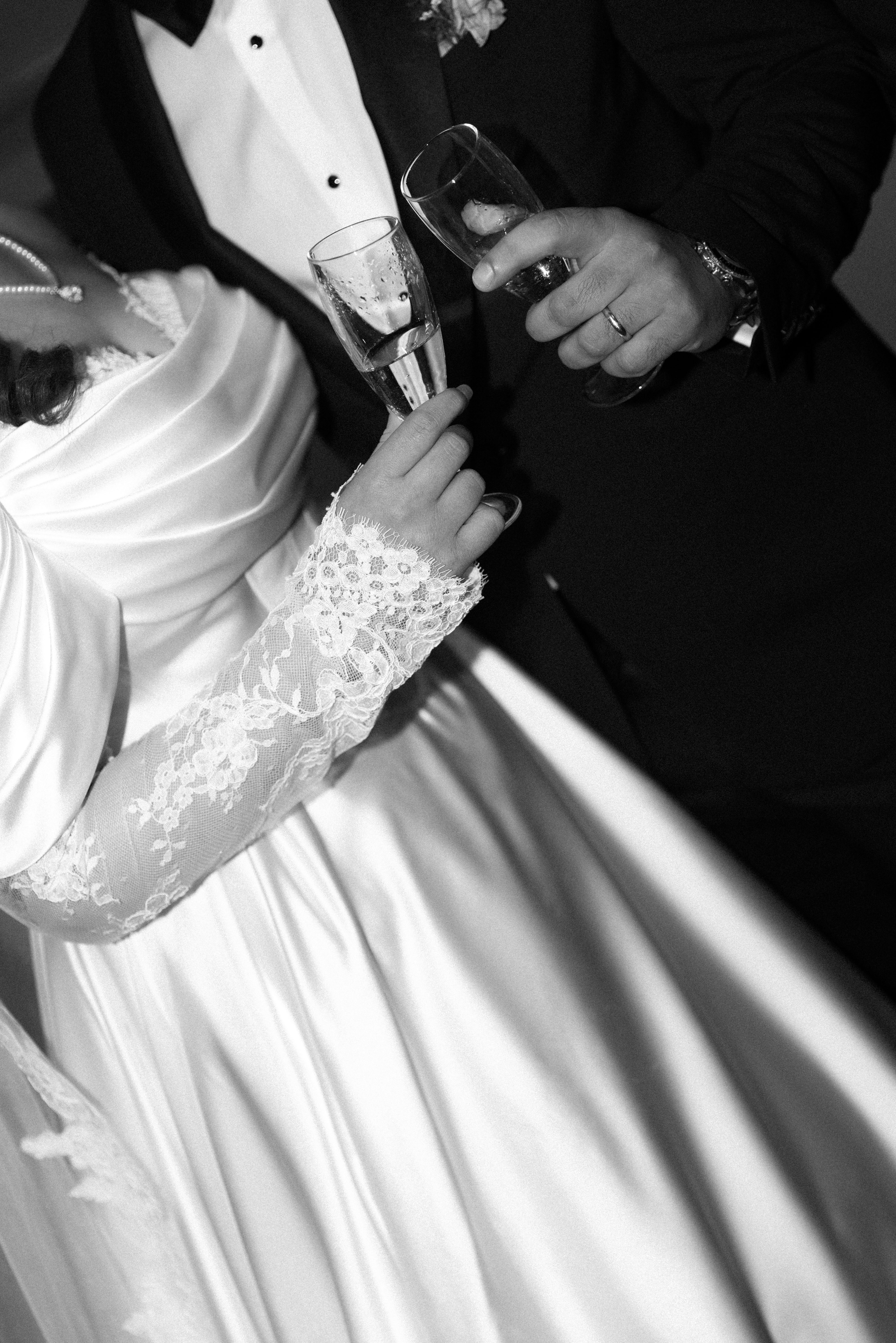 beautiful married couple outdoor