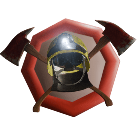 Interfaces firefighter badge