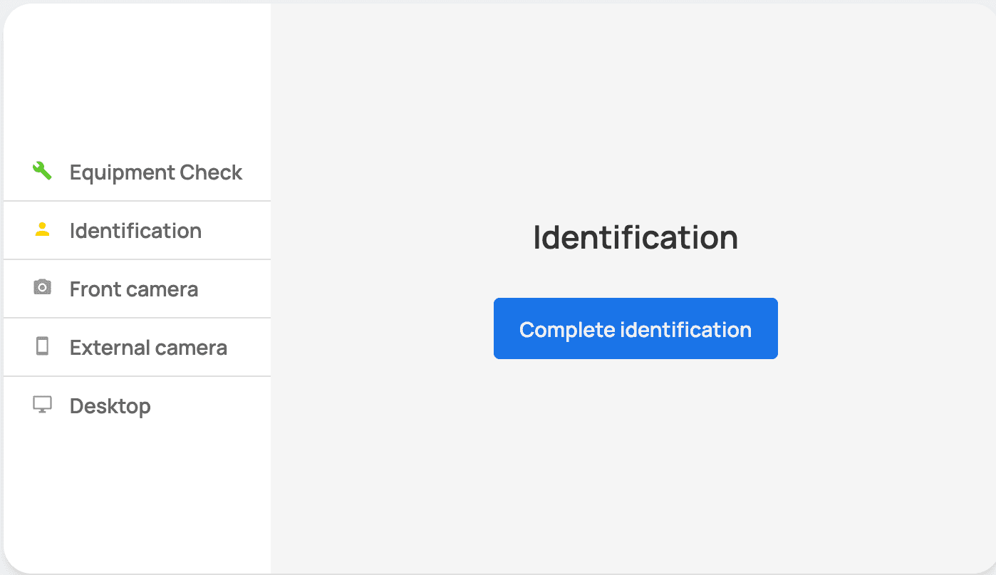Starting test setup — screenshot 6
