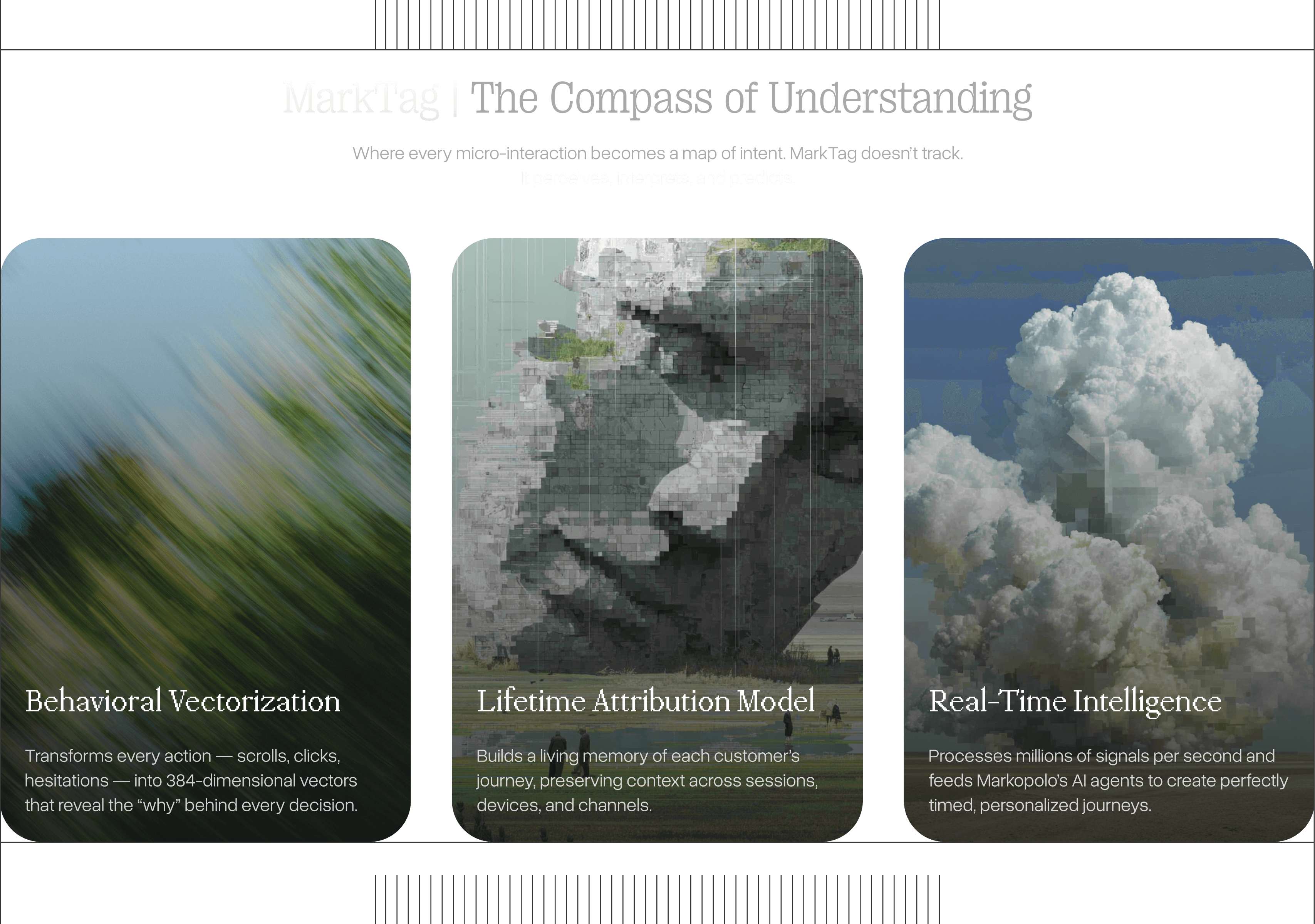 Behavioral vectorization for better personalization