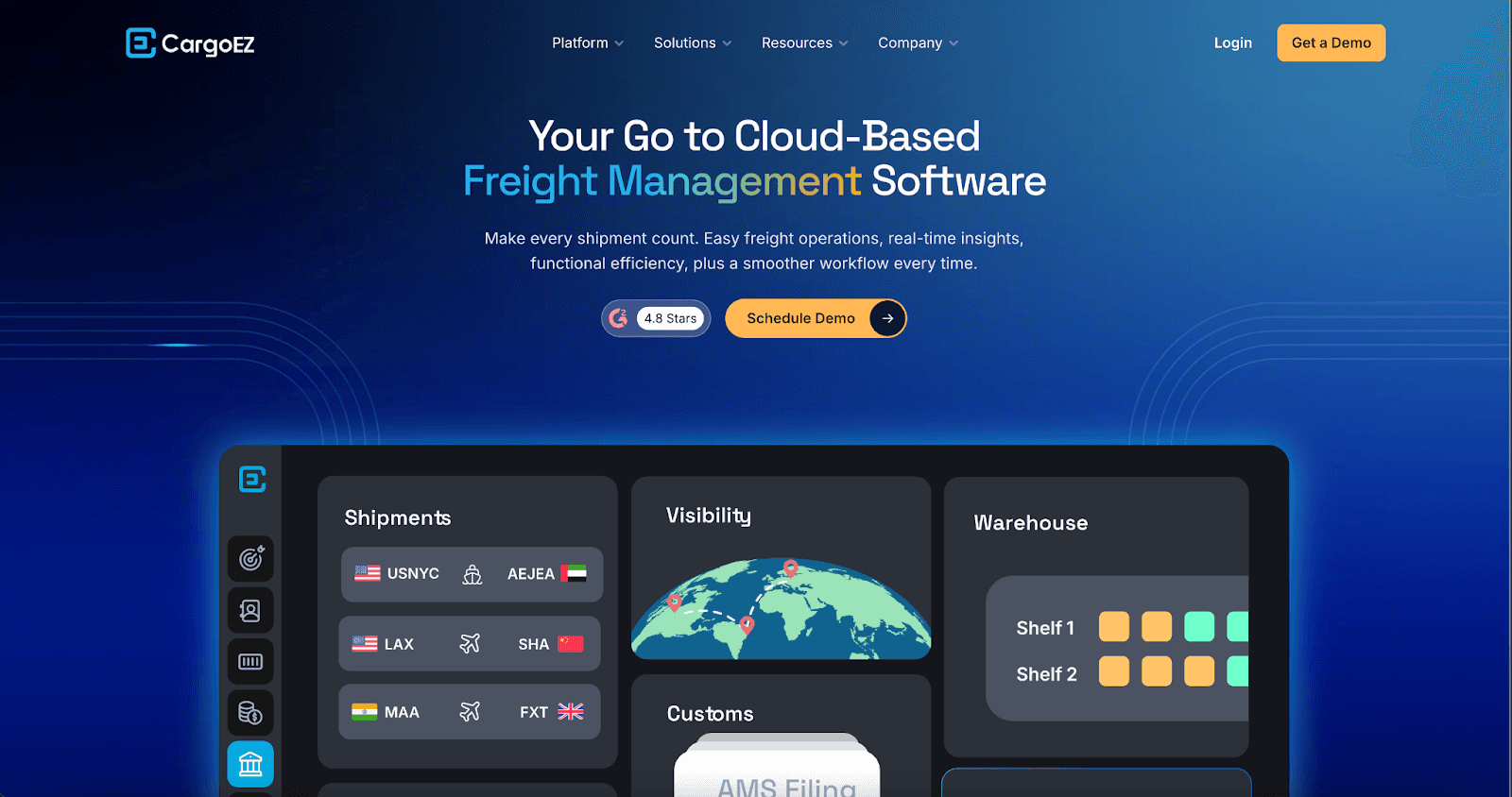 Top 10 Freight Forwarding Software: 1. CargoEZ