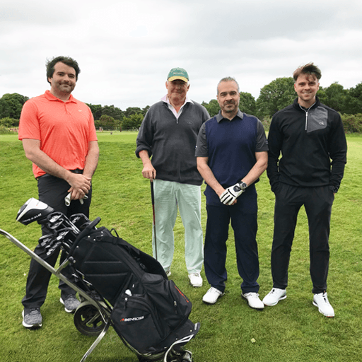 Vianet and Clients at Golf Event