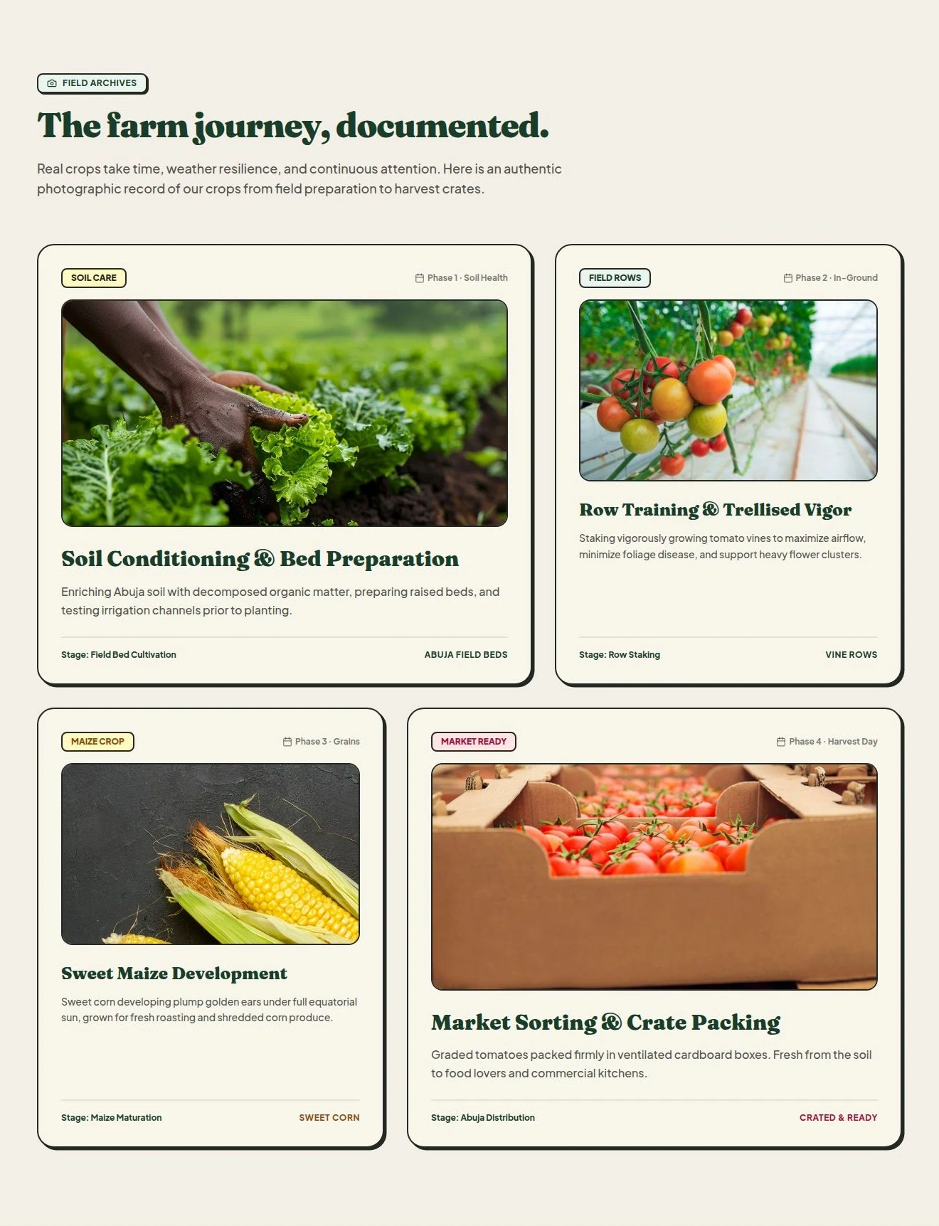 Connect the brand with field activity. — journey, desktop