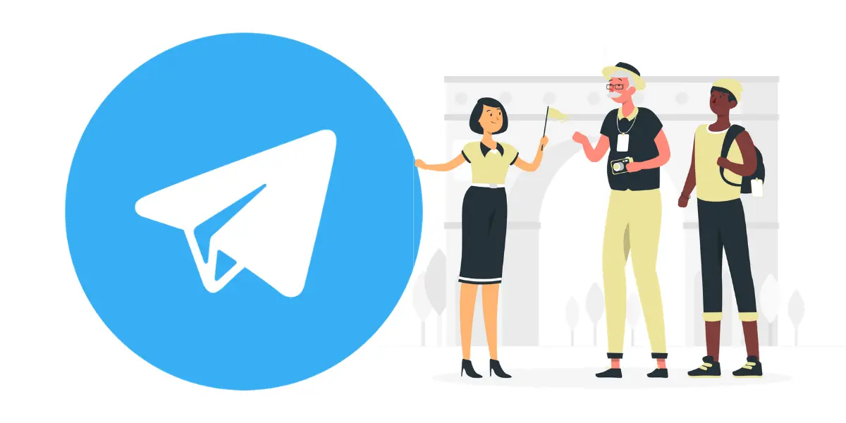 Telegram chat export interface