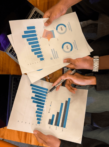 Gráficos de decisão sobre ISE B3