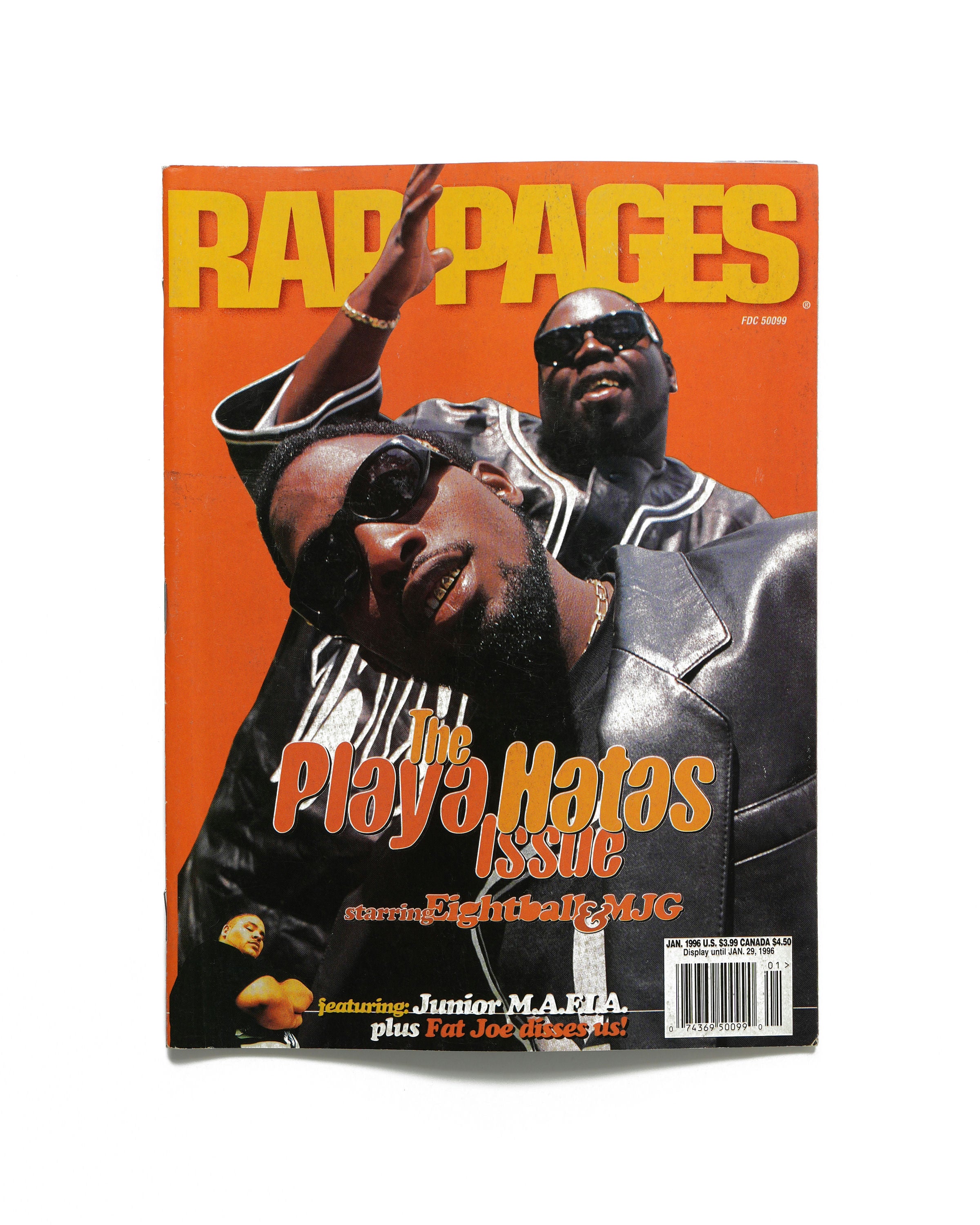 Rap Pages - January 1996 - Front Cover
