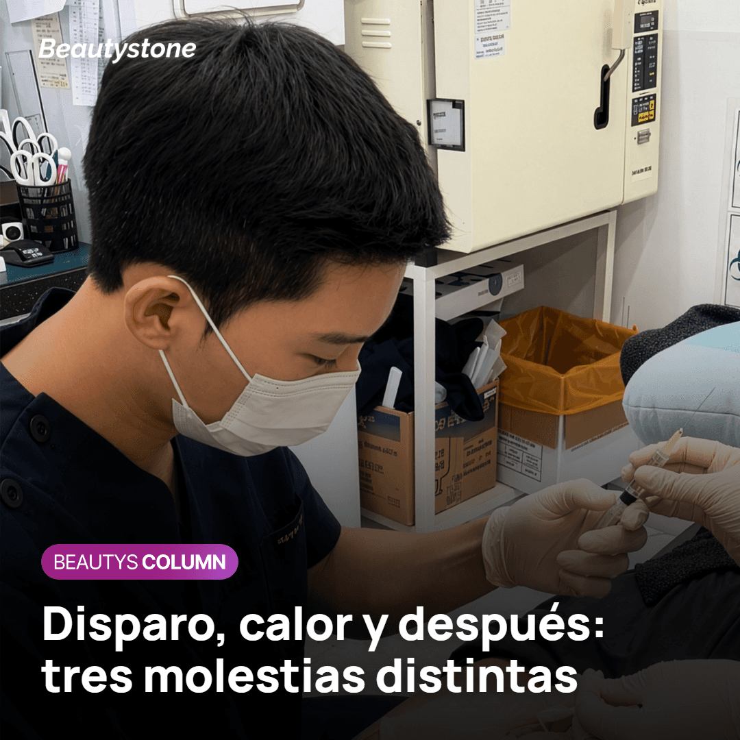 Tres tipos de molestia durante una sesión de láser toning