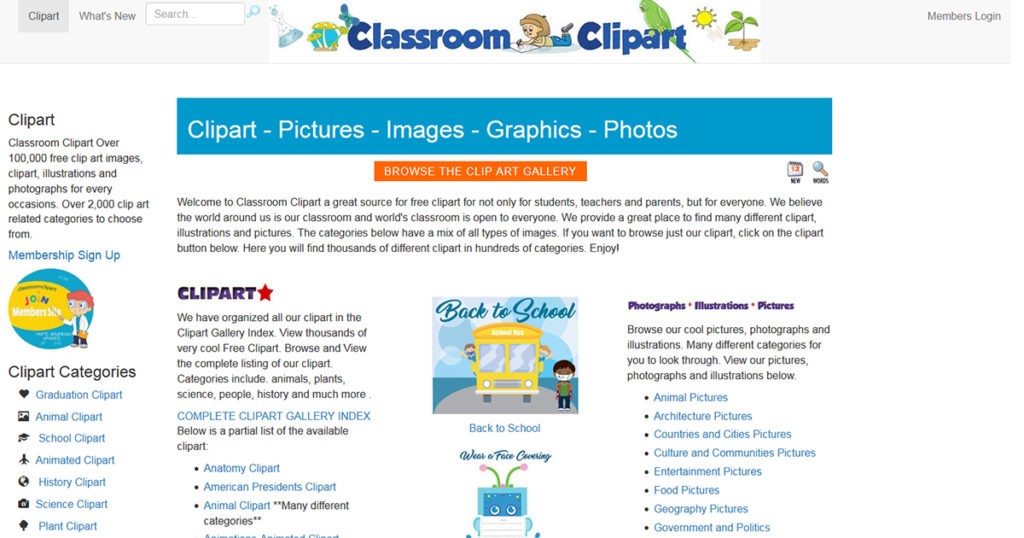 website clip art