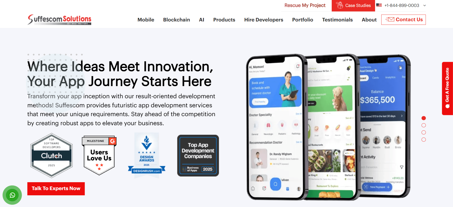 Suffescom Solutions Inc One of the Best UX Agencies in Asia