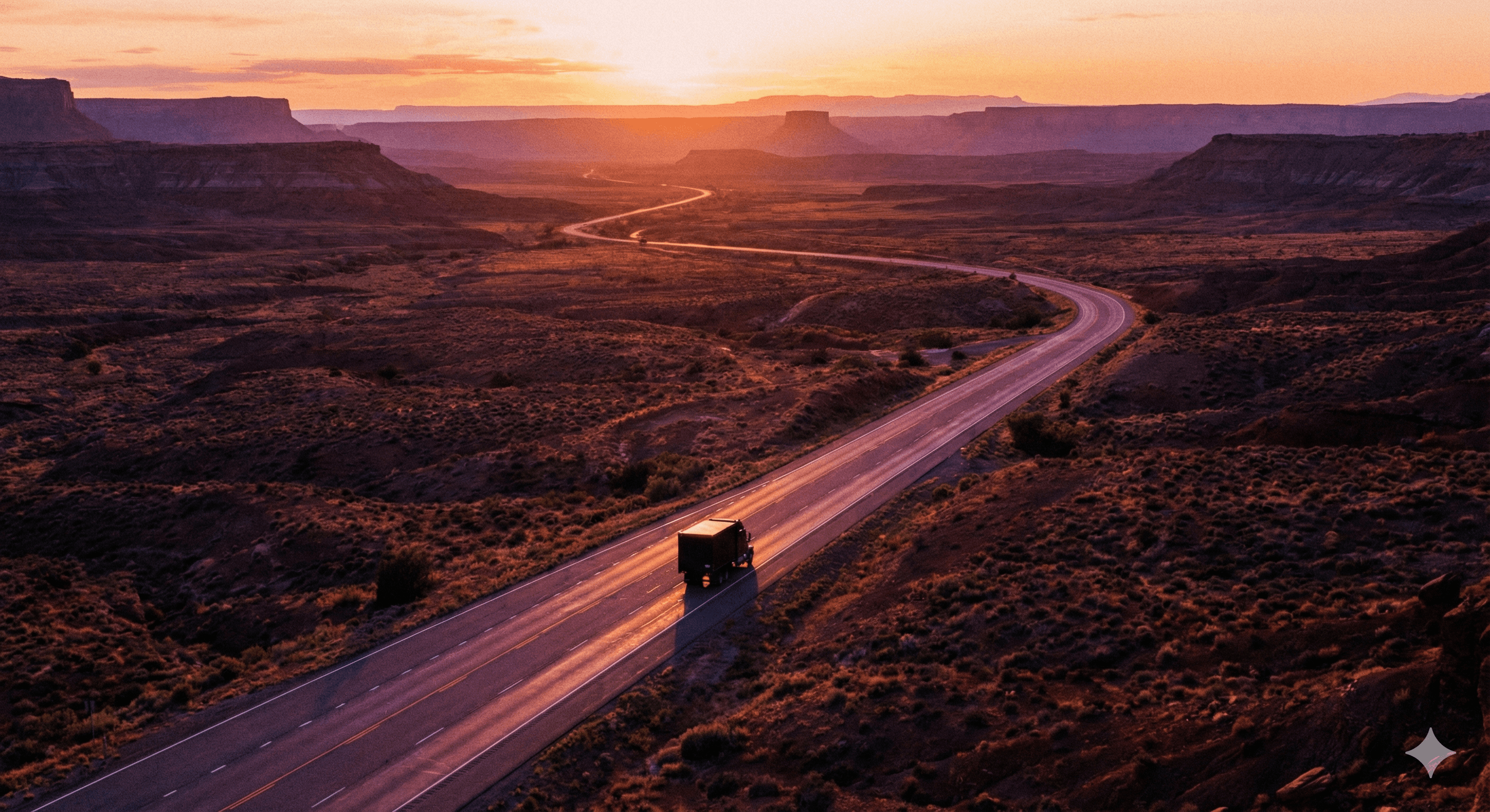 Drone shot of a running track at night