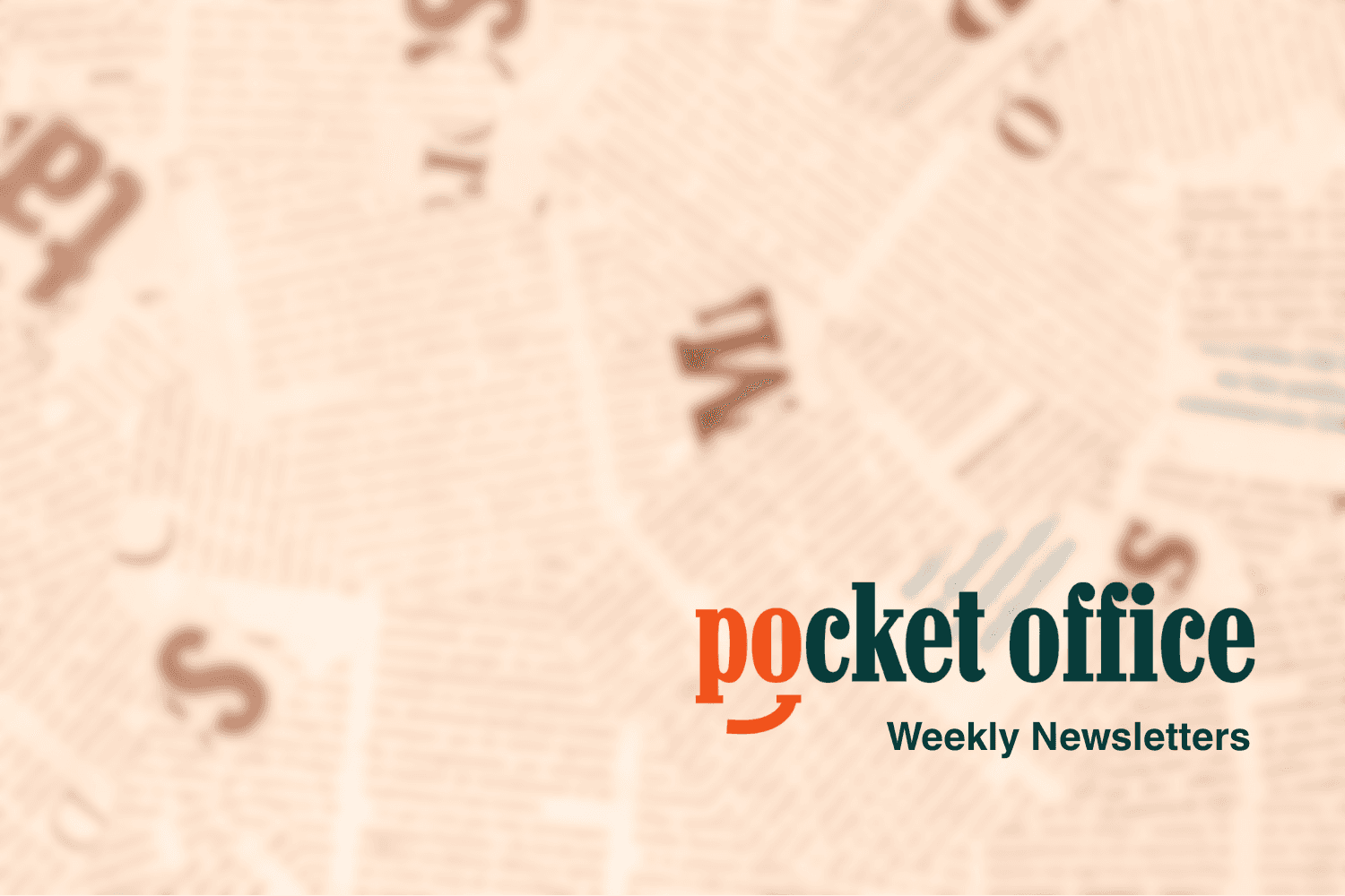 pocket office newsletter