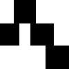 Abstract geometric icon