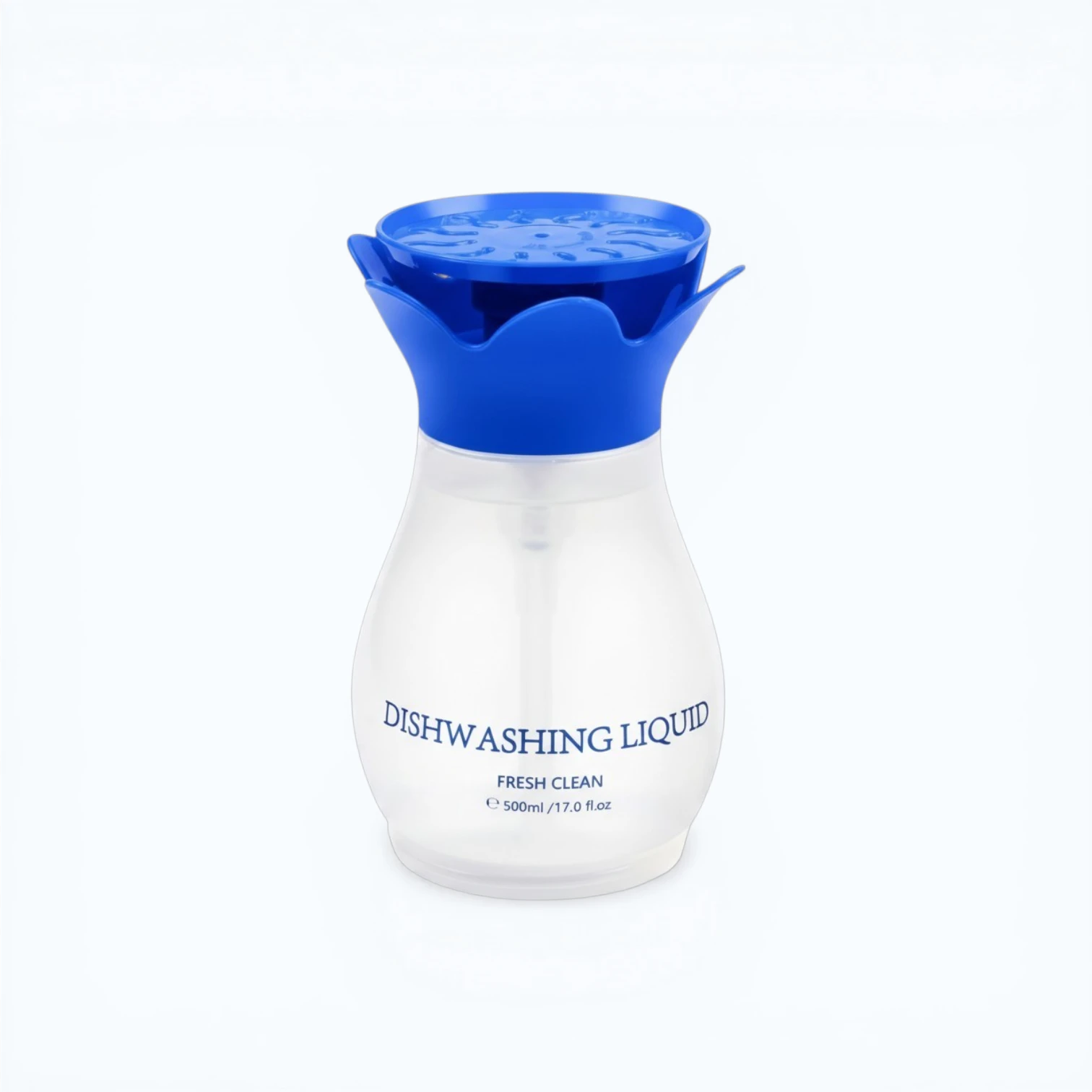 High-efficiency dishwashing liquid in clear bulk bottles for supermarket retail, supporting private label (OEM) and sustainable chemical solutions.