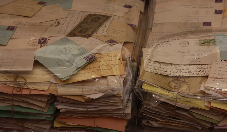 lots of letters packaged