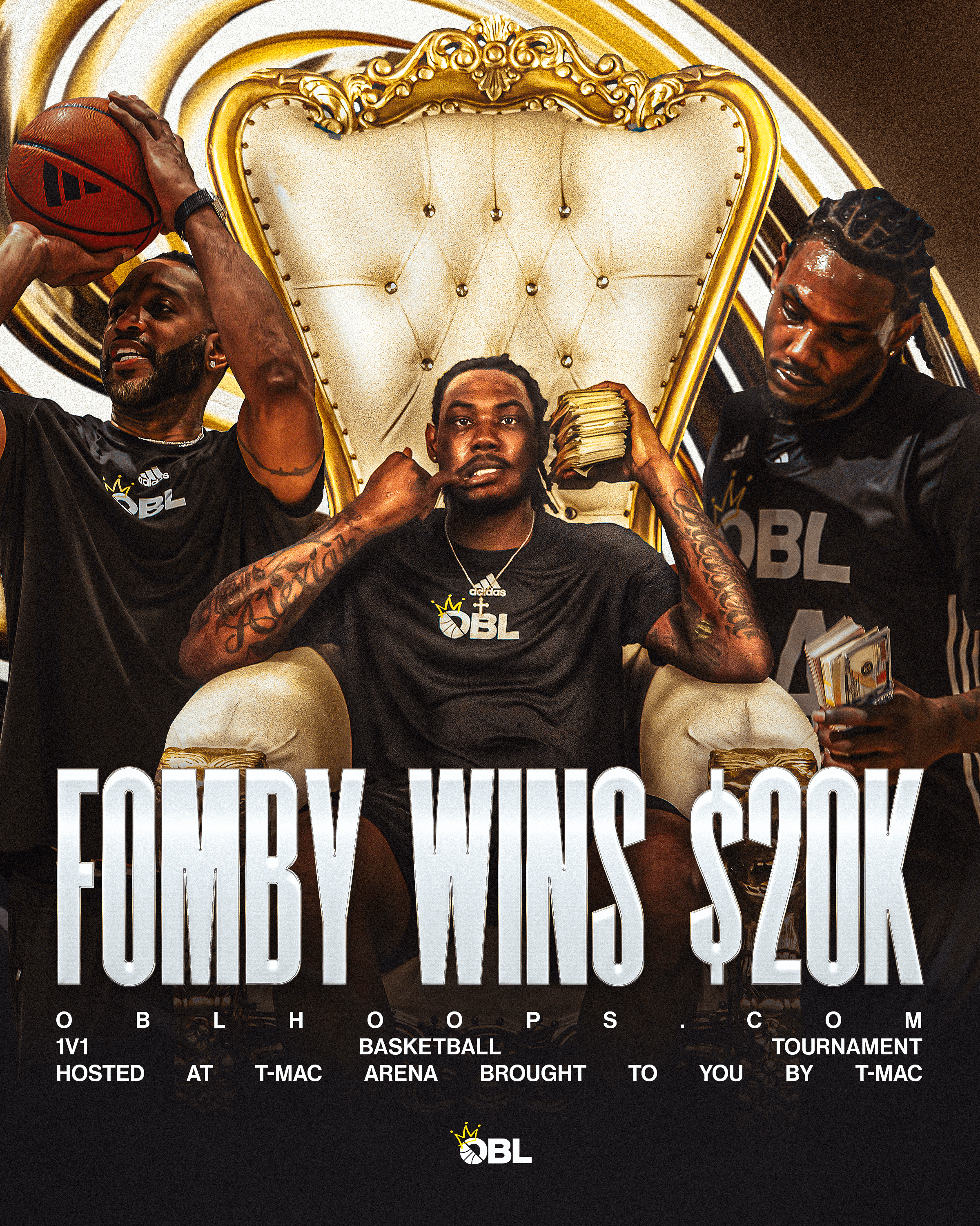 Professional basketball player promotional poster design for arena event marketing