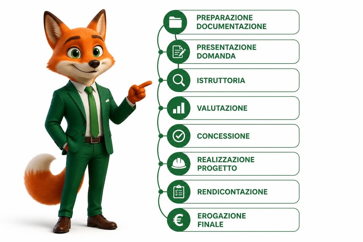 Timeline candidatura bando
