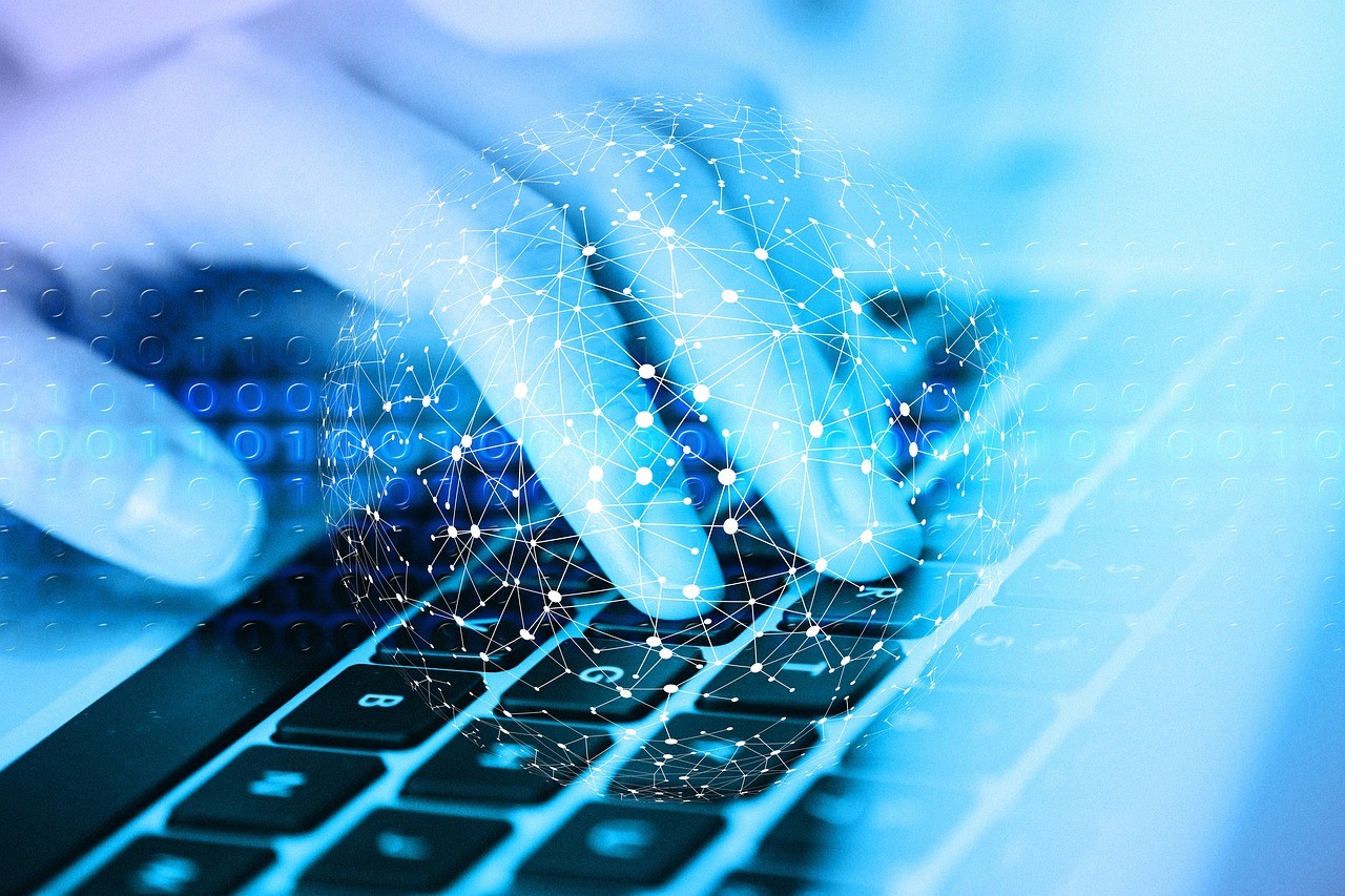 Man Using Laptop