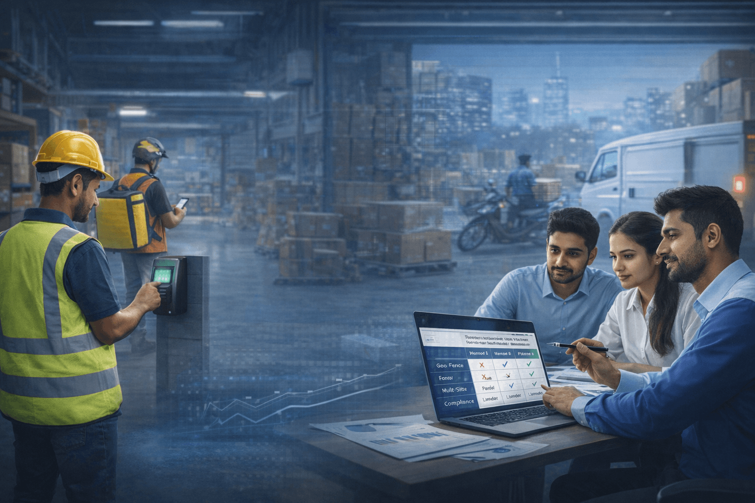 Choosing Attendance Software Contract Gig Workers: Evaluation Framework Features India