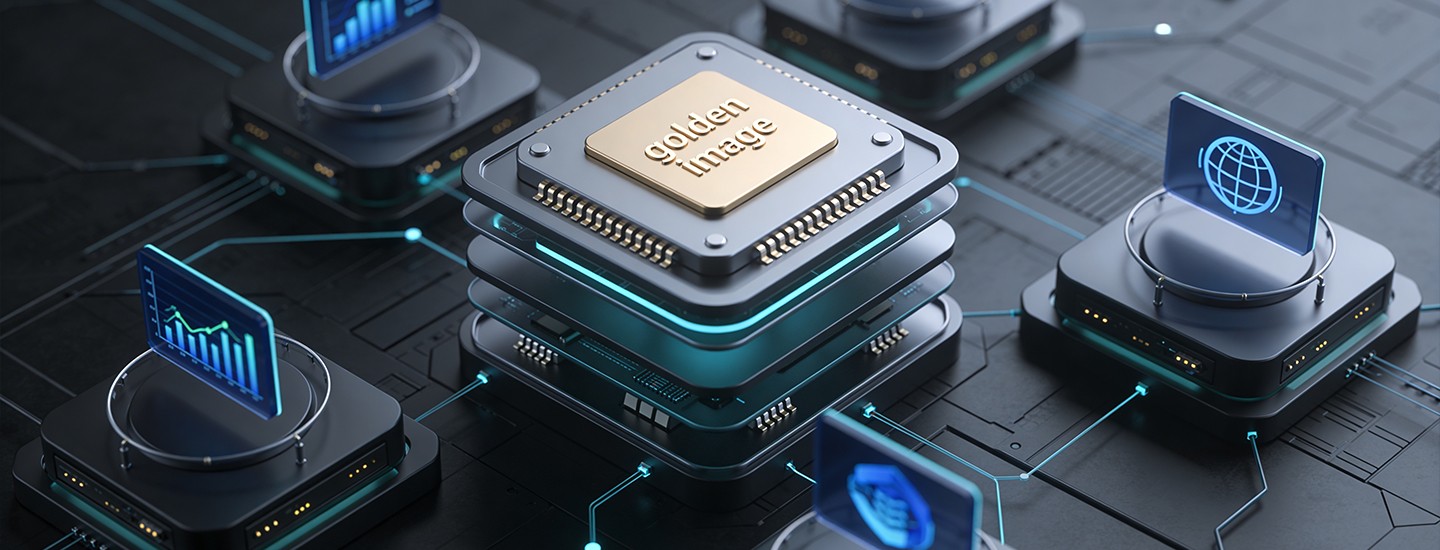 Hardened golden images as a standardized basis for secure platform architectures with controlled configuration, compliance requirements, and reproducible system states for platform managers in regulated enterprise environments from lennlay