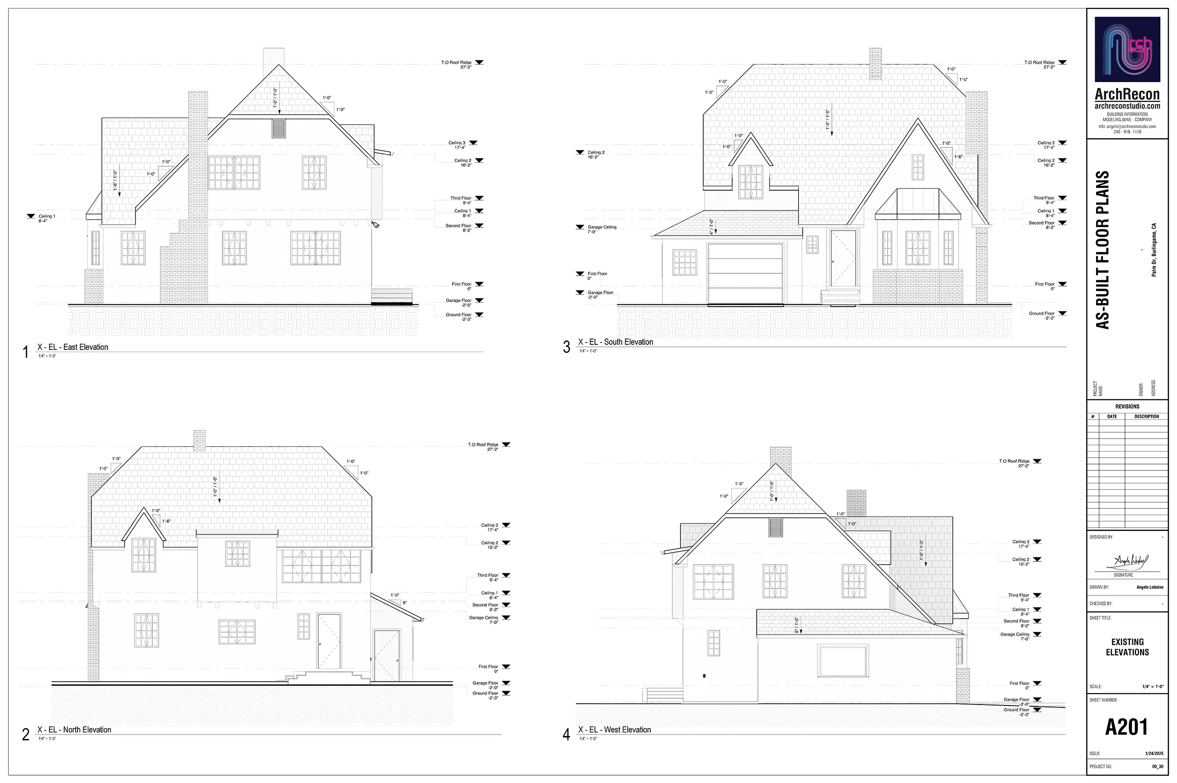 Palm Drive As-Built Document 03