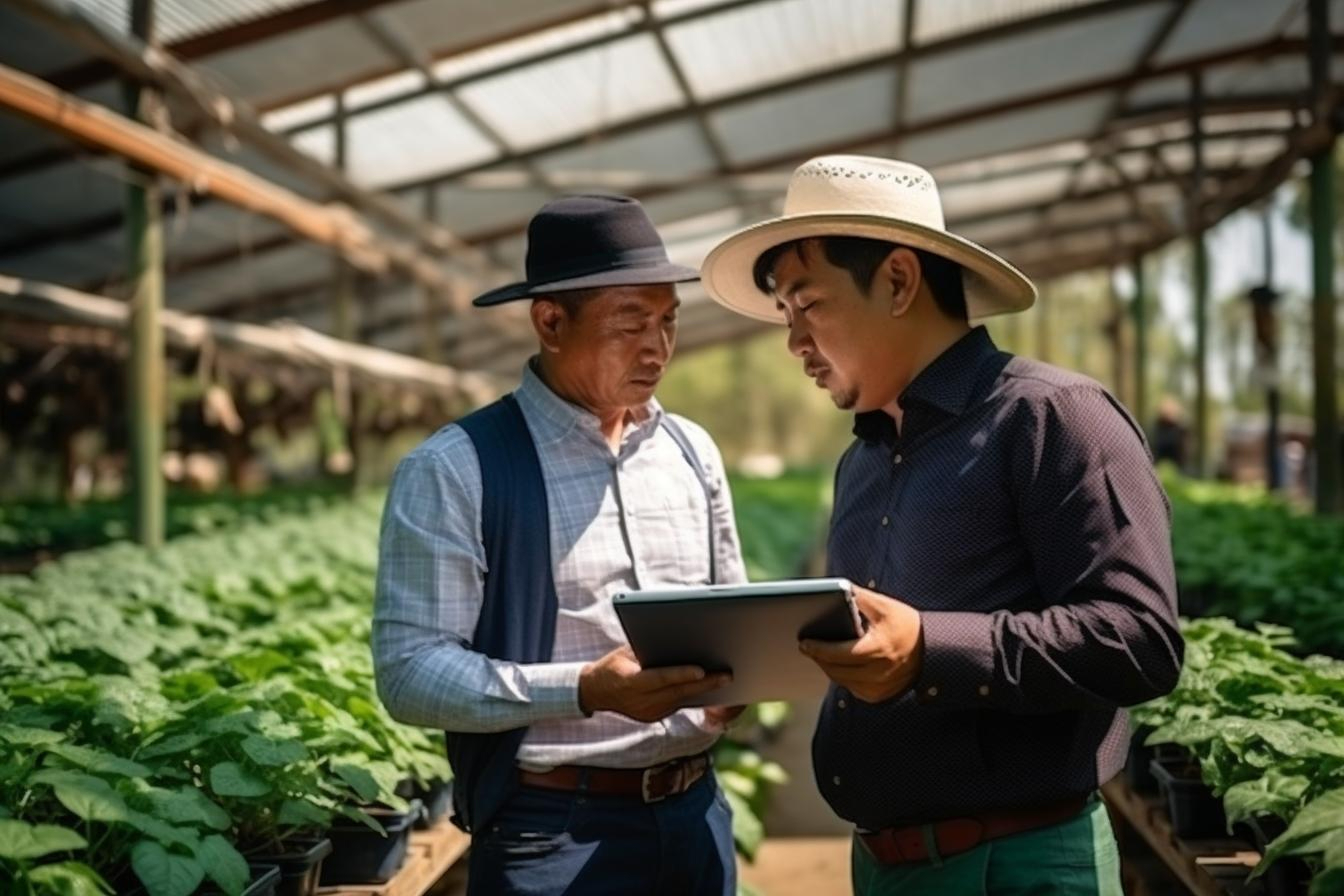 專業團隊農場太陽能系統現場勘察