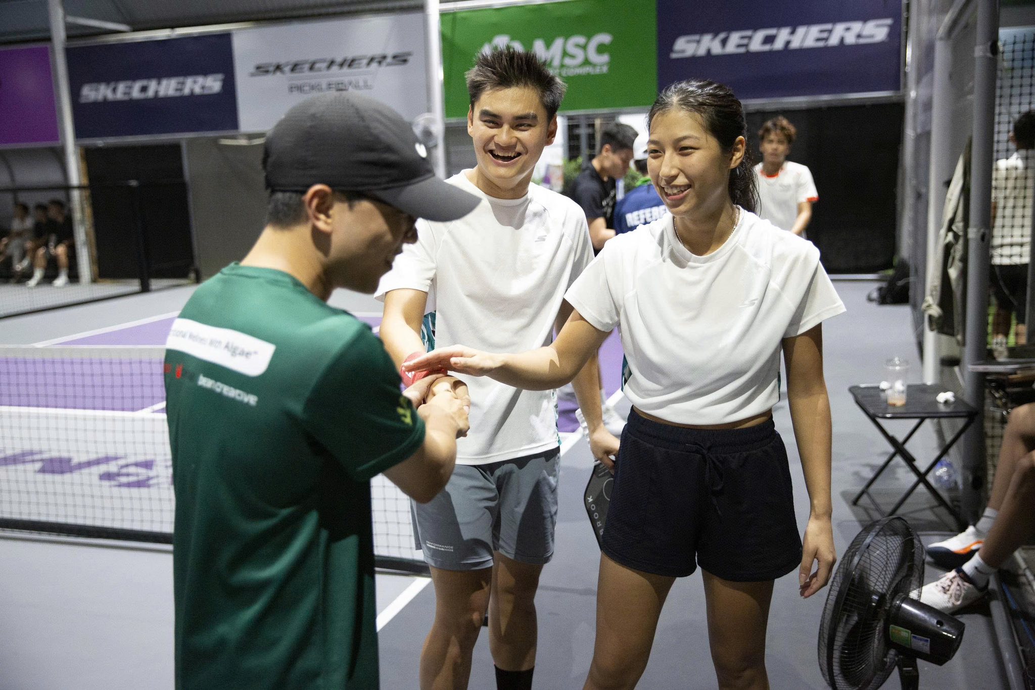Man doing stunt at beach