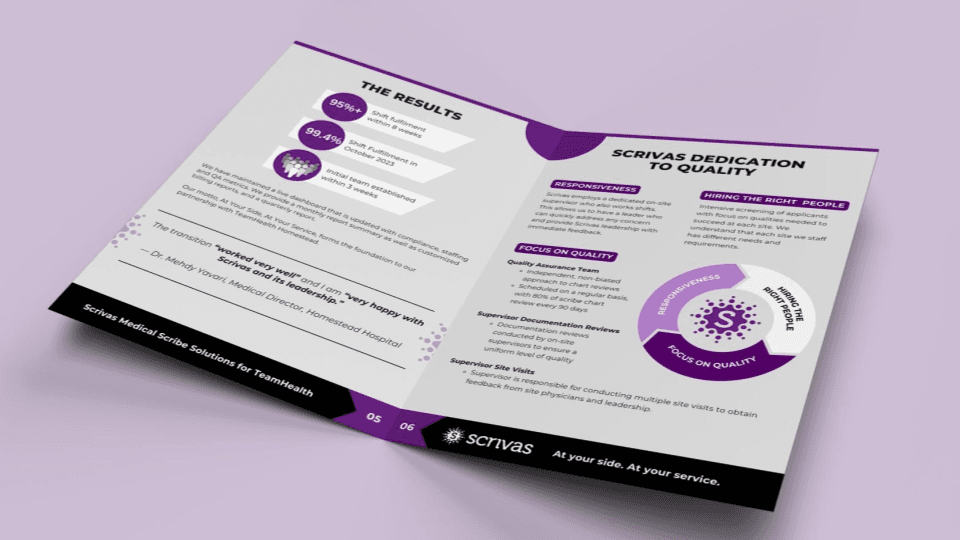 Scrivas Medical Scribes Brochure