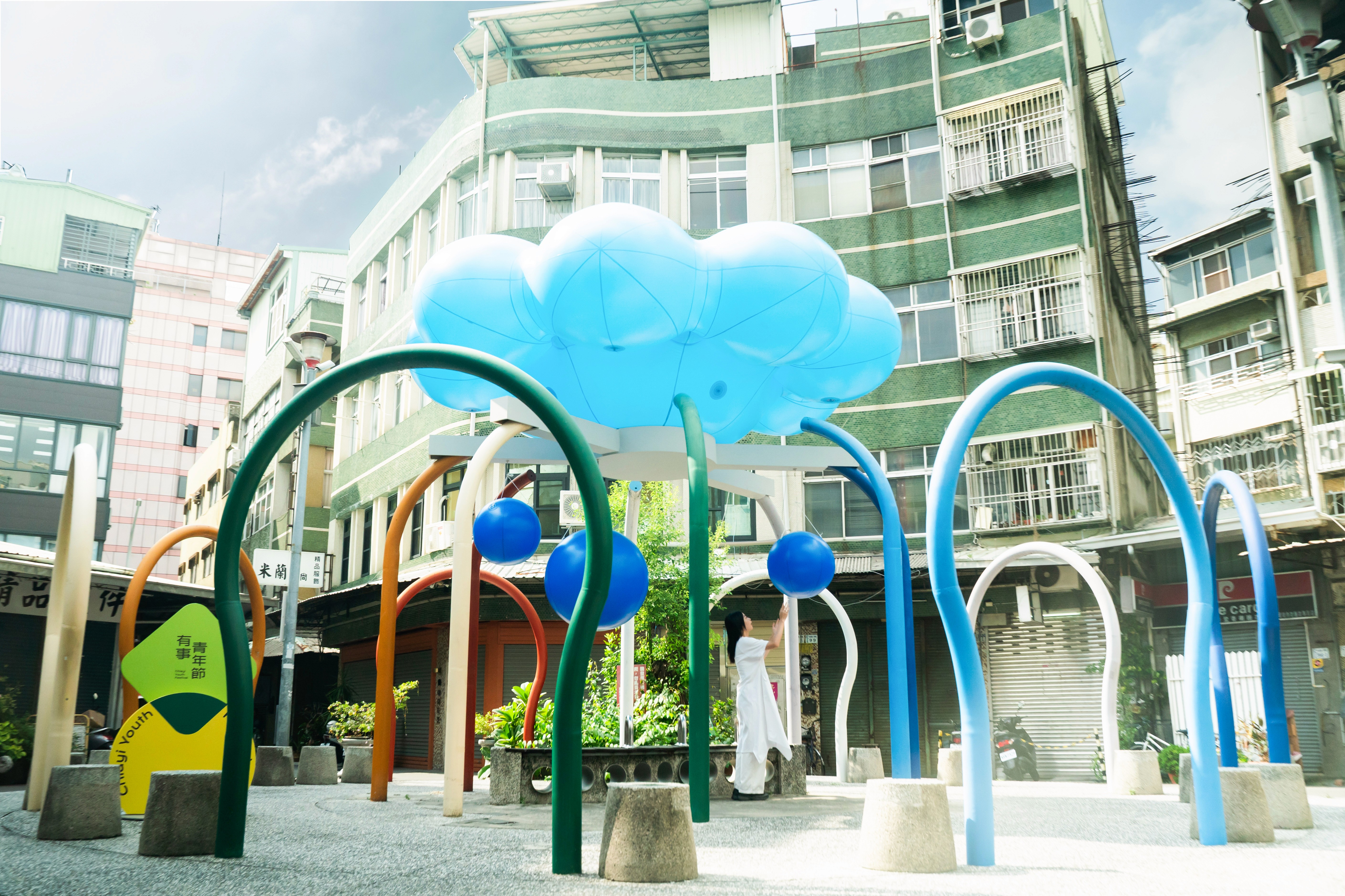 城市實驗 CODE - 第四屆嘉義有事青年節 串聯互動裝置 | installation | 嘉義市 | 3/3 TRIO DESIGN 三分之三設計