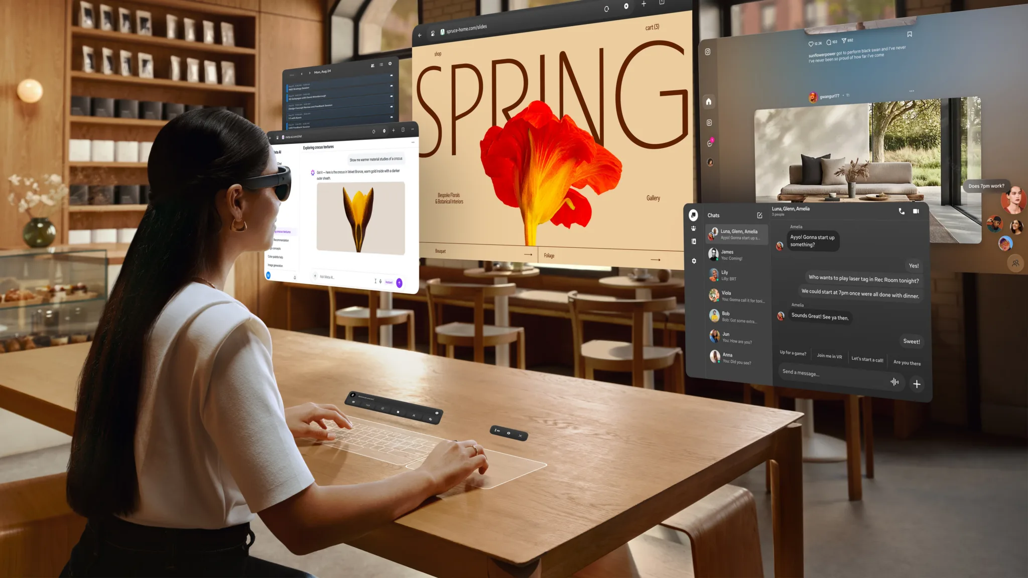 Virtual workspaces anywhere