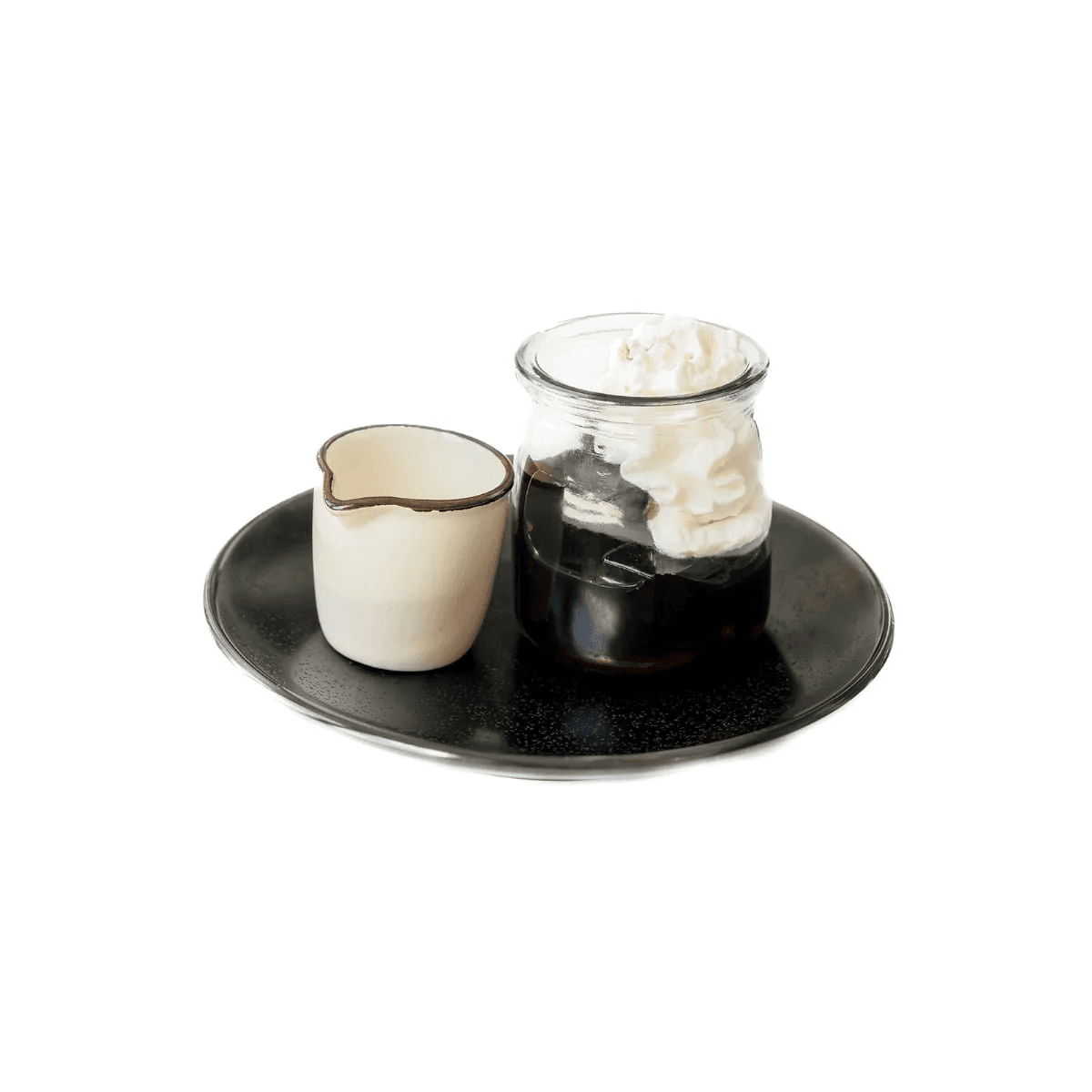 COFFEE JELLY with CREAM, COFFEE SYRUP /GF, (DF, V BY REQUEST)