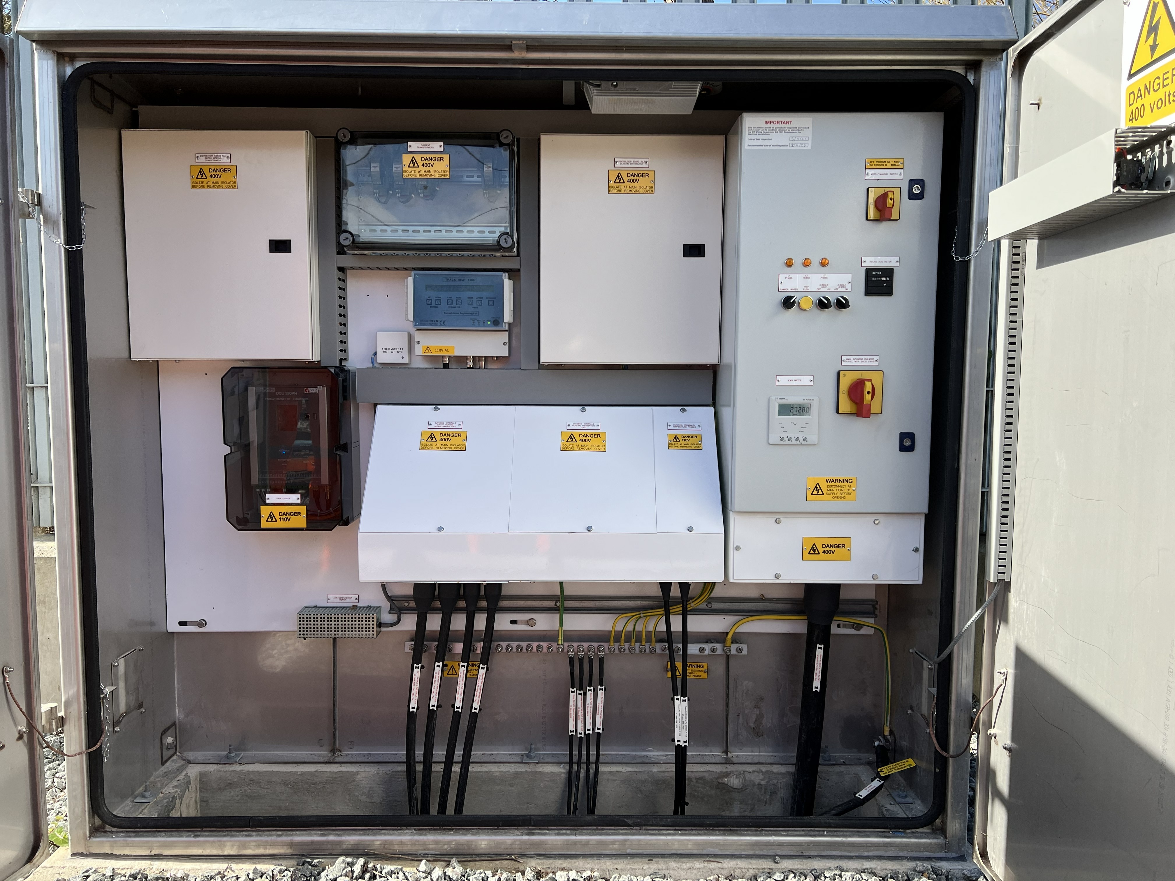 An electrical rail project completed by DPH