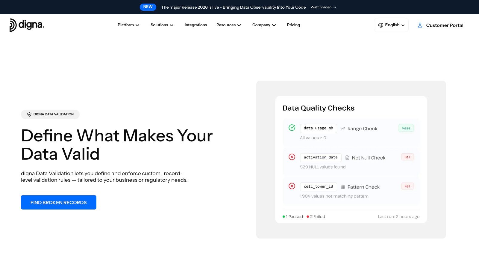 Data Validation