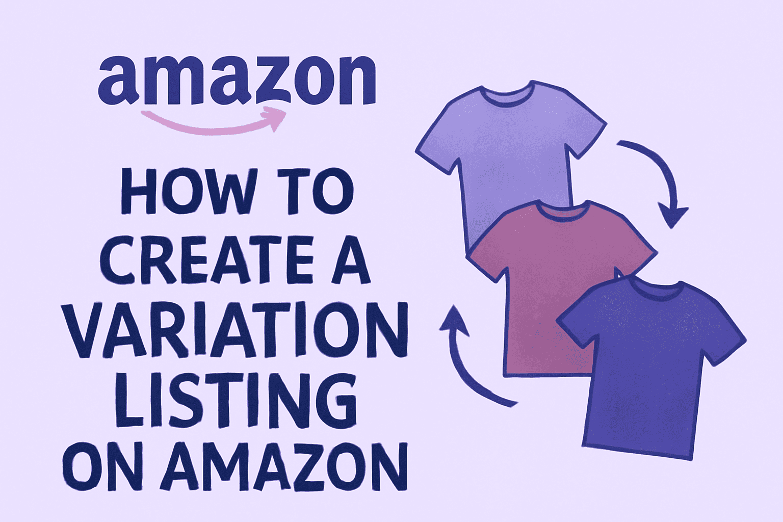 How to create a variation listing on Amazon?