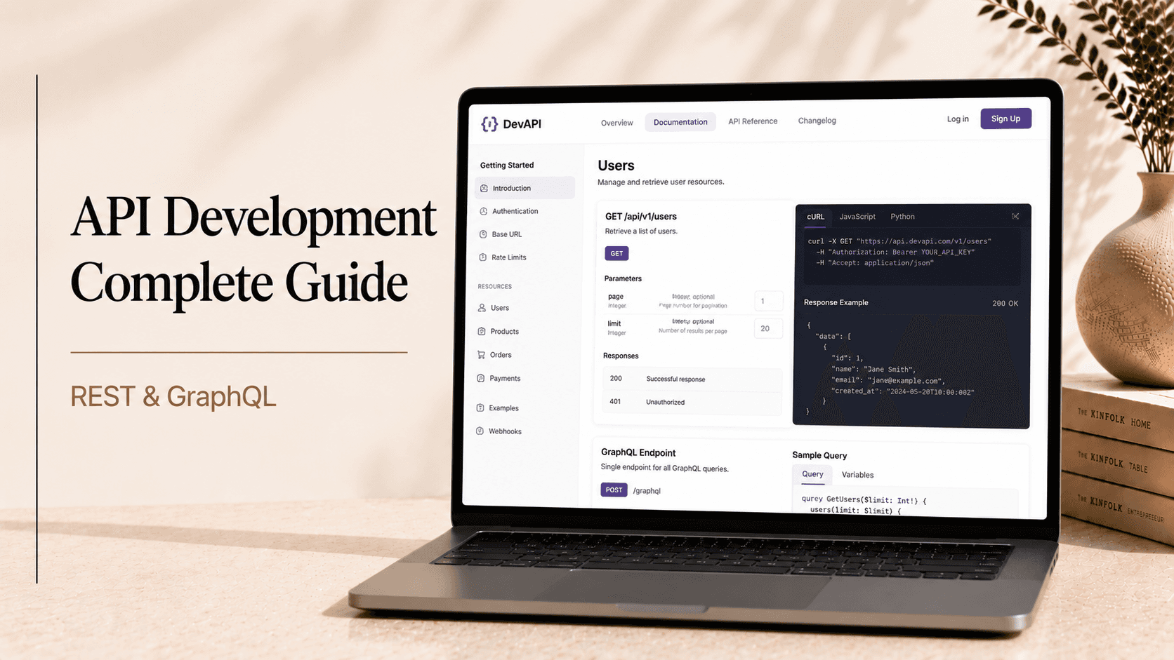 API Development Complete Guide [REST & GraphQL]