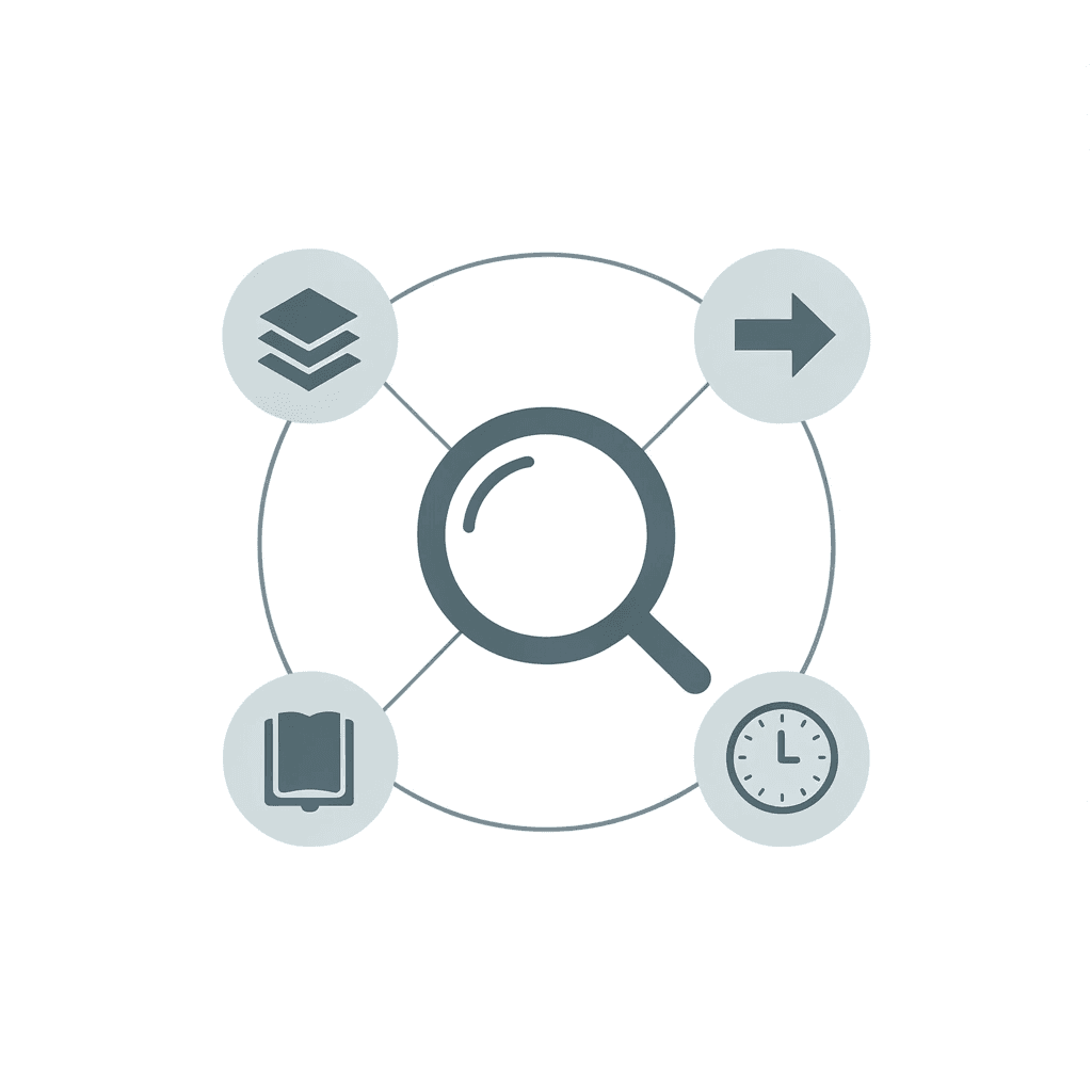 Central Kollegio hub connected to four profile elements: intended major, research interests, volunteer work, and career goals