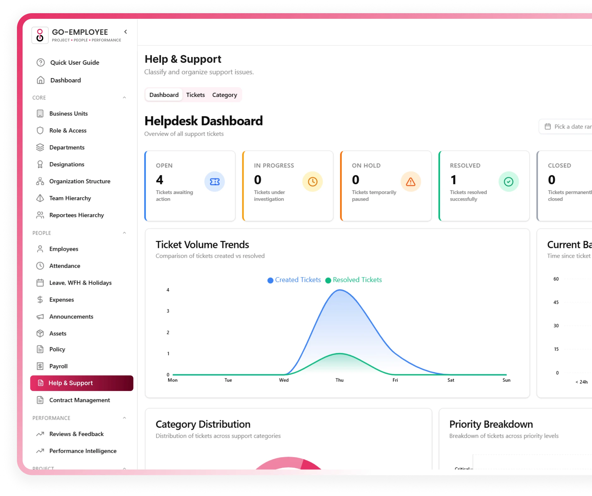 helpdesk ticket Management